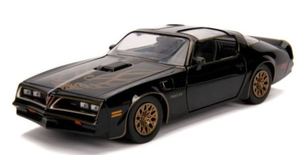 JAD30998 - PONTIAC Firebird Negro 1977 Smokey & Bandido - 1