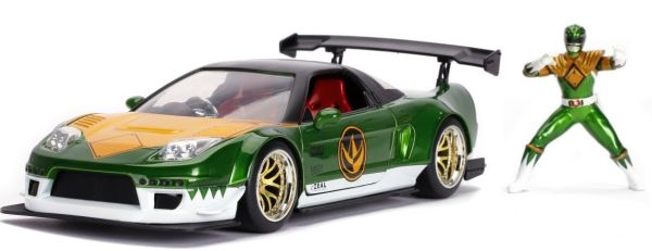 JAD31909 - HONDA NSX Type R POWER RANGER con Figura - 1