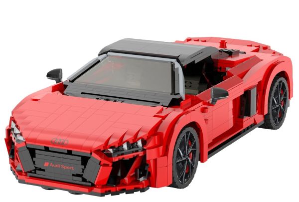 JAM402835 - AUDI R8 Spyder rojo para construir - 1