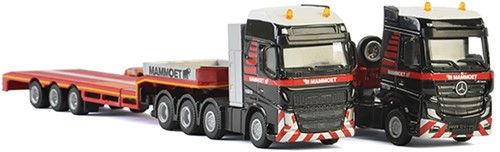 WSI410103 - MERCEDES-BENZ MP4 BigSpace 6x4 con VOLVO FH4 Globetrotter XL 8x4 con plataforma de 6 ejes MAMMOET - 1