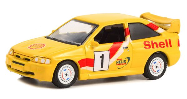 GREEN41125-C - 1996 FORD Escort RS Cosworth #1 de la serie SHELL OIL Special Edition en blister - 1