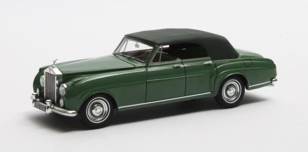 MTX41705-032 - ROLLS-ROYCE Silver Cloud Mulliner descapotable cerrado en verde 1962 - 1