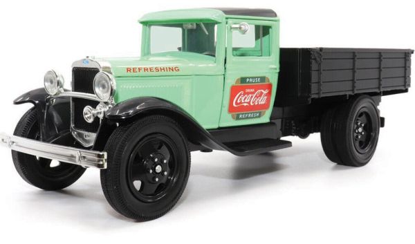 MCITY424024 - FORD AA Pick-up 1931 COCA-COLA Verde - 1