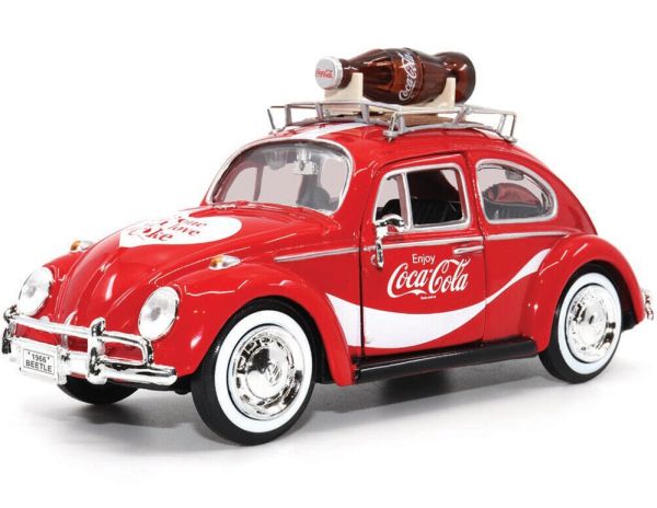 MCITY424066 - VOLKSWAGEN Beetle con botella de Coca-Cola - 1