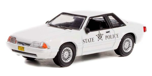 GREEN42990-B - 1993 FORD Mustang SSP Oregon State Police de la serie HOT PURSUIT en blister - 1