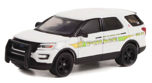 GREEN43000-C - FORD Police Interceptor Utility 2017 City Of North Pole Police de la serie HOT PURSUIT bajo blister - 1