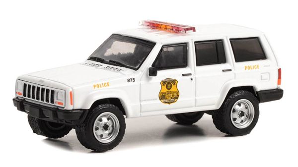 GREEN43015-A - JEEP Cherokee 2000 United States Secret Service de la serie HOT PURSUIT en blister - 1