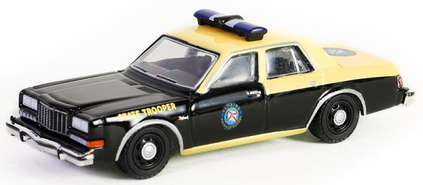 GREEN43030-B - 1983 DODGE Diplomat Florida Patrol de la serie HOT PURSUIT en blister - 1