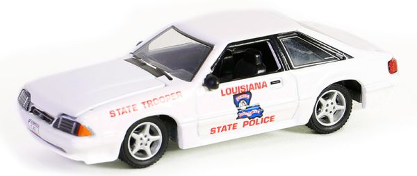 GREEN43030-C - FORD Mustang SSP 1993 Policía de Luisiana de la serie HOT PURSUIT en blister - 1