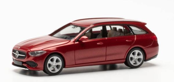 HER430388 - MERCEDES Clase C Estate Rojo Jacinto Metalizado - 1