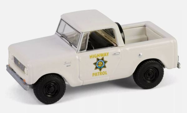 GREEN43040-B - HARVESTER Scout Half Cab 1964 de la serie HOT PURSUIT en blister - 1