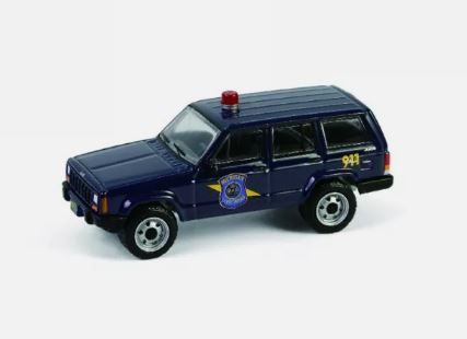 GREEN43040-E - JEEP Cherokee 2001 de la serie HOT PURSUIT en blister - 1