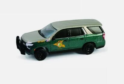 GREEN43040-F - CHEVROLET Tahoe Police pursuit - PPV - 2023 de la serie HOT PURSUIT en blister - 1