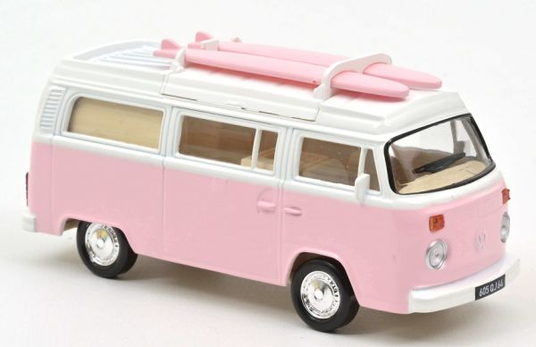 NOREV430401F - VOLKSWAGEN T2 Combi con tabla de surf Rosa - 1