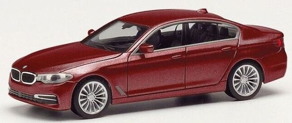 HER430692-005 - BMW 5 Limo rojo metálico - 1