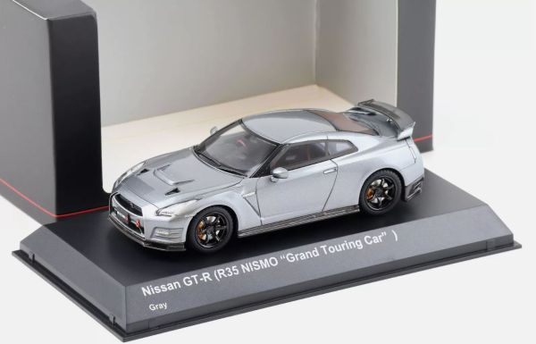 KYO43110GR-B - NISSAN GT-R - R35 NISMO Grand Touring Car Gris metalizado - 1