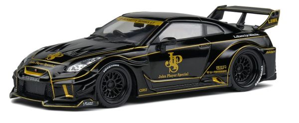 SOL4311201 - NISSAN GT-R (R35) LB Silhouette JPS negro y dorado - 1