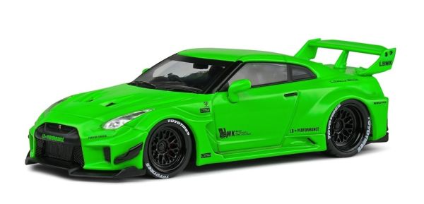 SOL4311207 - NISSAN GT-R (R35) Lb Work Silueta Verde - 1