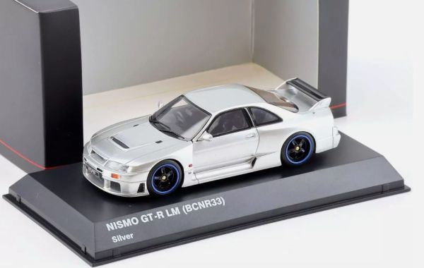 KYO43113S-B - NISSAN NISMO GT-R LM Plata - 1