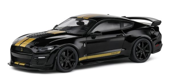 SOL4311506 - SHELBY Mustang GT500 2020 Negro y Oro - 1