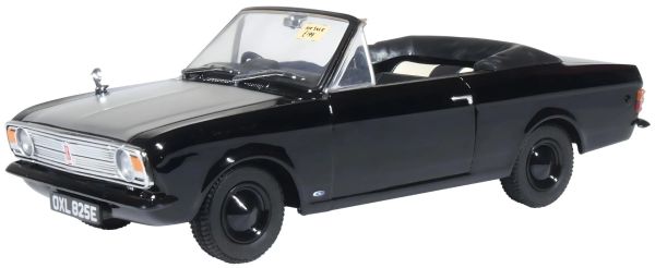 OXF43CCC004 - FORD Cortibna MKII Crayford cabriolet Negro - 1