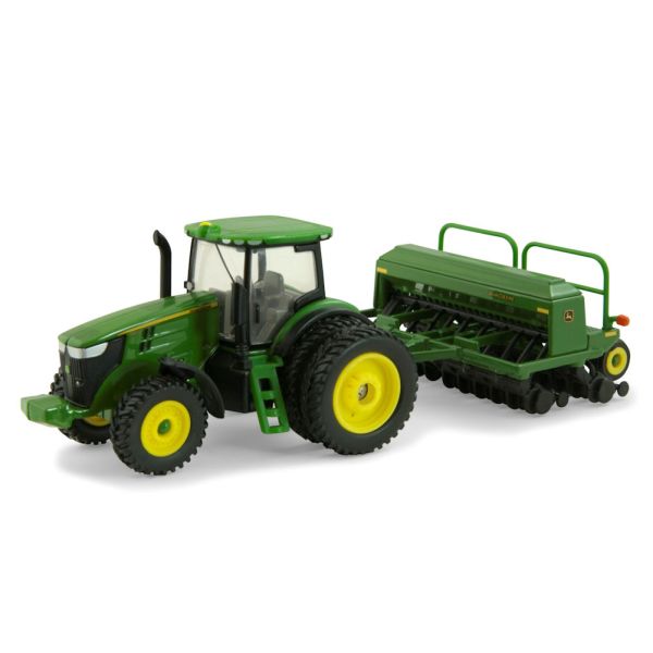 ERT45433 - JOHN DEERE 7215R ruedas traseras dobles con sembradora - 1