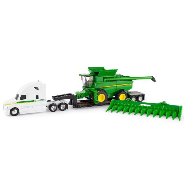 ERT45656 - FREIGHTLINER con portaequipos y cosechadora JOHN DEERE S780 - 1