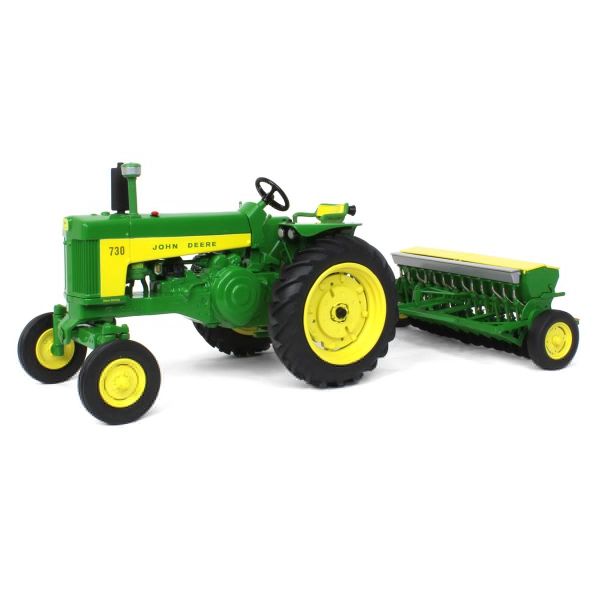 ERT45790 - JOHN DEERE 730 con sembradora – Colección Prestige - 1