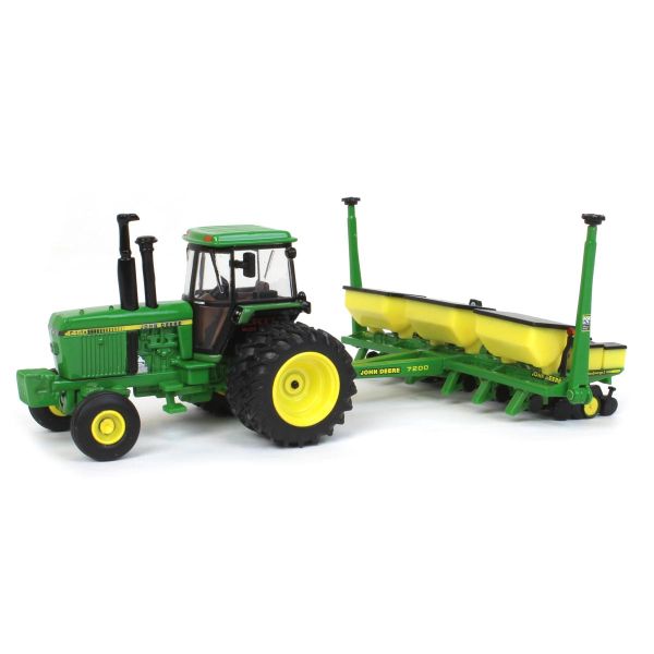 ERT45799 - JOHN DEERE 4450 ruedas traseras dobles con sembradora 7200 – Colección Prestige - 1