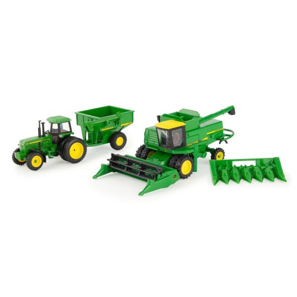 ERT45821 - Cosechadora JOHN DEERE 7720 con remolque JOHN DEERE 4555 y 500 granos - 1