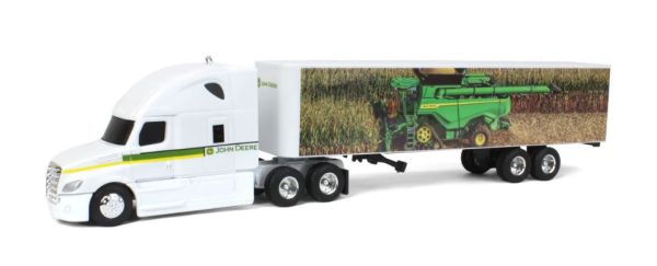 ERT45876 - FREIGHTLINER 6x4 con remolque de 2 ejes JOHN DEERE X9 Harvester Graphics - 1