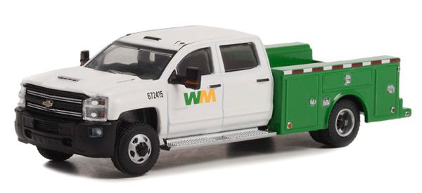 GREEN46100-C - 2018 CHEVROLET Silverado 3500HD WM de la serie DUALLY DRIVERS bajo blister - 1