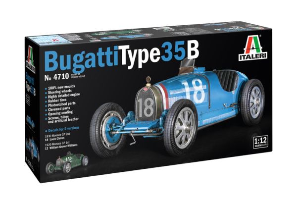 ITA4710 - BUGATTI Tipo 35B para montar y pintar - 1