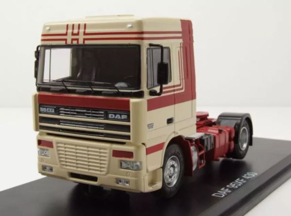 PRX47111 - DAF 95 XF 430 4x2 beige y rojo - 1