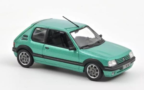 NOREV471722 - PEUGEOT 205 GTi Griffe 1990 Verde - 1