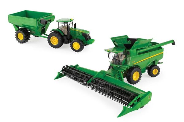 ERT47358 - Cosechadora JOHN DEERE S780 con JOHN DEERE 7240R y cinta de transferencia - 1