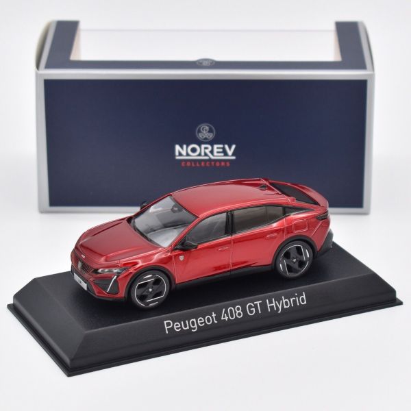 NOREV474811 - PEUGEOT 408 GT Hybrid 2023 Rojo Elixir - 1