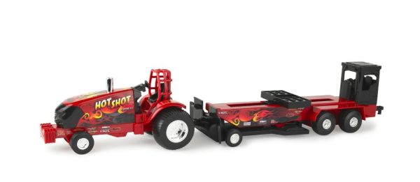 ERT47550 - CASE IH HOT SHOT tractor de arrastre con remolque - 1