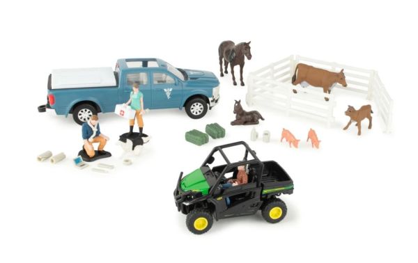 ERT47552 - JOHN DEERE Kit veterinario con Gator - 30 piezas - 1