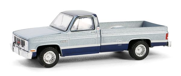 GREEN48090-D - GMC Sierra Classic K2500 1985 azul de la serie DOWN ON THE FARM 09 en blister - 1