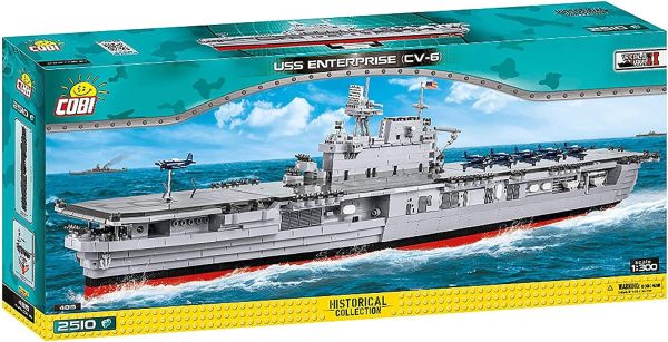 COB4815 - Acorazado USS ENTERPRISE (CV-6) - 2510 Piezas - 1