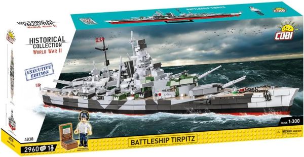 COB4838 - Acorazado BATTLESHIP Tirpitz LD.ED Edición exclusiva - 2960 piezas - 1