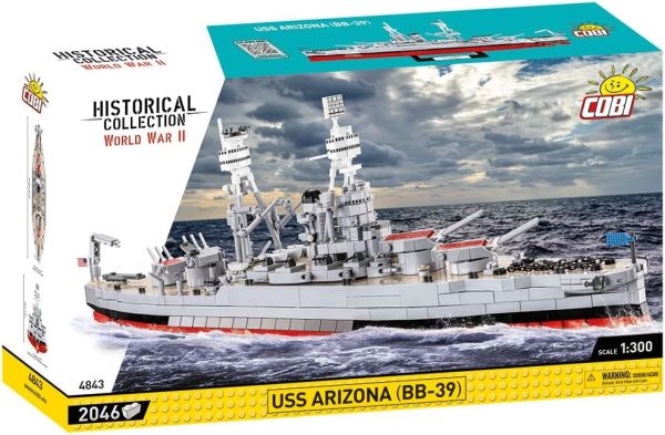 COB4843 - Acorazado USS ARIZONA BB-39 - 2046 piezas - 1