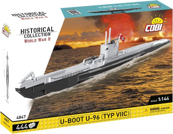 COB4847 - Submarino U-BOOT U-96 Tipo VIIC – 444 Piezas - 1