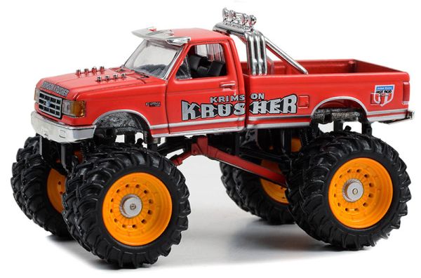 GREEN49130-F - FORD F-250 1989 KRIMSON KRUSHER Monster truck de la serie KINGS OF CRUNCH en blister - 1