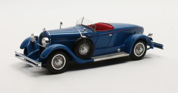 MTX50406-041 - DUESENBERG Modelo X McFarlan Boat Roadster Azul 1927 - 1