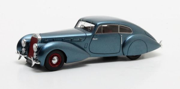 MTX50407-041 - DELAGE D8120 S Pourtout Coupé azul metálico 1938 - 1