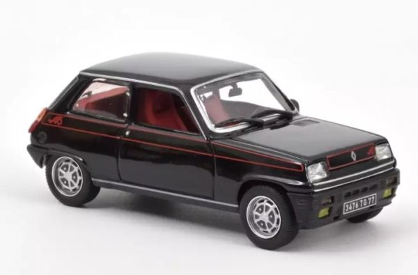 NOREV510532 - RENAULT 5 Alpine 1977 Negro - 1