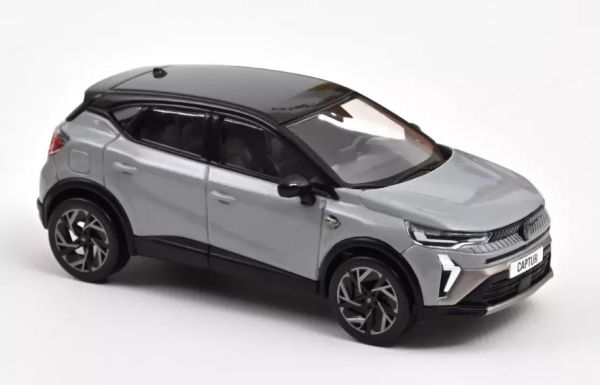 NOREV517765 - RENAULT Captur 2024 Esprit Negro Alpino y Gris Rafale - 1