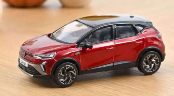 NOREV517766 - RENAULT Captur 2024 Esprit Alpine Negro y Rojo Llama - 1